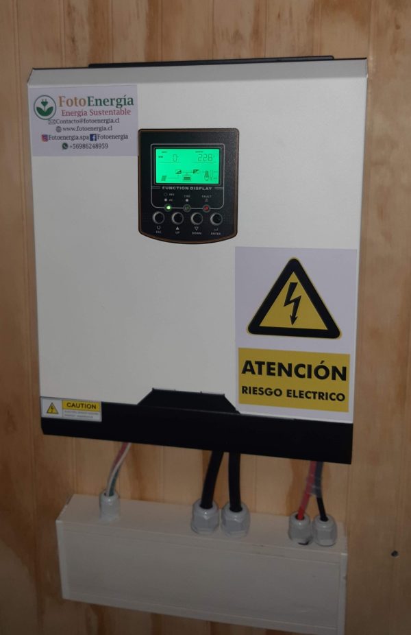 Proyecto Fotovoltaico Inversor 3000W, PV1800W, Bt 4800W - Imagen 3